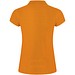 Star Poloshirt für Damen, orange, L
