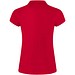Star Poloshirt für Damen, rot, 2XL