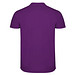 Star Poloshirt für Herren, lila, XL