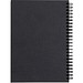 STARTER KIT INFINITEBOOK A5 PLANNER TEXTURE. Set bestehend aus einem Infinitebook mit Hardcover, einem Reinigungsset, einem Marker und einem Halter für Kugelschreiber, Schwarz