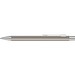 uma® Metall-Kugelschreiber Straight SI, blaue Mine, Edelstahl