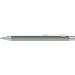 uma® Metall-Kugelschreiber Straight SI, blaue Mine, grau