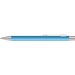 uma® Metall-Kugelschreiber Straight SI, blaue Mine, hellblau