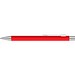 uma® Metall-Kugelschreiber Straight SI, blaue Mine, hellrot