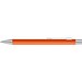 uma® Metall-Kugelschreiber Straight SI, blaue Mine, orange