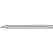 uma® Metall-Kugelschreiber Straight SI, blaue Mine, silber-matt