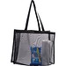 Strandtasche aus Polyester AUGUST, schwarz