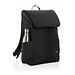 Swiss Peak Fern AWARE™ RPET 15,6 Zoll Rucksack mit Allover-Zip, schwarz