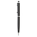 SWISS PEAK® Drehkugelschreiber Deluxe Stylus, blaue Mine, schwarz, silber