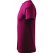 T-Shirt Herren Basic, 2XL, fuchsia rot