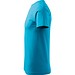 T-Shirt Herren Basic, 4XL, türkisblau