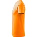 T-Shirt Herren Basic, S, mandarine orange