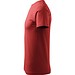 T-Shirt Herren Basic, S, weinrot