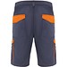 Tahoe Arbeitsshorts, 250 g/m2, blei/orange, XL