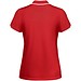 Tamil Sport Poloshirt für Damen, rot, 2XL