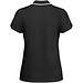 Tamil Sport Poloshirt für Damen, schwarz, 2XL