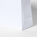 Papier Tragetasche Recycled klein, weiss