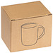 Tasse matt gummiert, 300 ml, schwarz