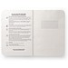 TEAPAD SEMI-RIGID. Notizbuch A5 mit semi-flexiblem Cover aus Teeblattverwertung (65%), Natur