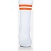 Tennissocken, 32-36, White / Orange