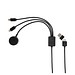 Terra RCS rPET 6-in-1-Ladekabel mit Uhrenladegerät, grau