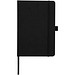 Thalaasa Hardcover Notizbuch aus Ozean Kunststoff, schwarz