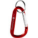 Timor Schlüsselanhänger mit Karabiner, rot