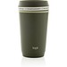 Topl-Becher aus rec. Kunststoff mit 360-Grad-Deckel 354ml, grün