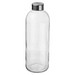 Trinkflasche aus Glas mit Neoprenüberzug, 1.000ml, anthrazit