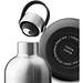 Trinkflasche Edelstahl, Schwarz 500ml, Schwarz