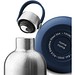 Trinkflasche Edelstahl, Blau 500ml, Blau