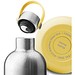 Trinkflasche Edelstahl, Gelb 750ml, Gelb
