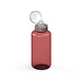 Trinkflasche Sports colour 0,7 l, transparent-rot