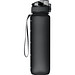 Tritan-Trinkflasche, 1 l, schwarz
