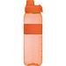Tritan Trinkflasche mit Silikongriff LUCREZIA, orange