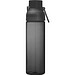 Tritan Trinkflasche transparent, 750ml MAX, schwarz