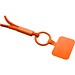 Tubyard Lanyard mit Telefonhalterung und Band aus recyceltem Kunststoff, orange