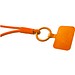 Tubyard Lanyard mit Telefonhalterung und elastischem Band, orange