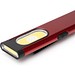 Ultraschlanke Taschenlampe aus Aluminium , Rot