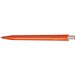 uma® BEAT transparent Druckkugelschreiber, orange