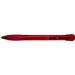 uma® FANTASY transparent Druckkugelschreiber, rot
