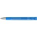 uma® LOOK grip transparent SI Druckkugelschreiber, hellblau