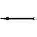 uma® RECYCLED PET PEN ALUMA Druckkugelschreiber, weiss