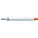 uma® RECYCLED PET PEN ALUMA transparent Druckkugelschreiber, orange
