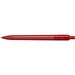 uma® RECYCLED PET PEN STEP frozen Druckkugelschreiber, rot