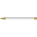uma® STRAIGHT GO Druckkugelschreiber, weiss