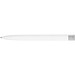 uma® TRINITY K transparent RECY Druckkugelschreiber, weiss