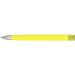 uma® Druckkugelschreiber TrinityGum, mit Metallspitze, blaue Mine, gelb