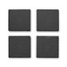Untersetzer-Set SLATE4, Schwarz