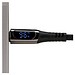 USB-C Kabel mit Display und Kabelbinder REEVES-CONVERTICS DIGITAL, schwarz